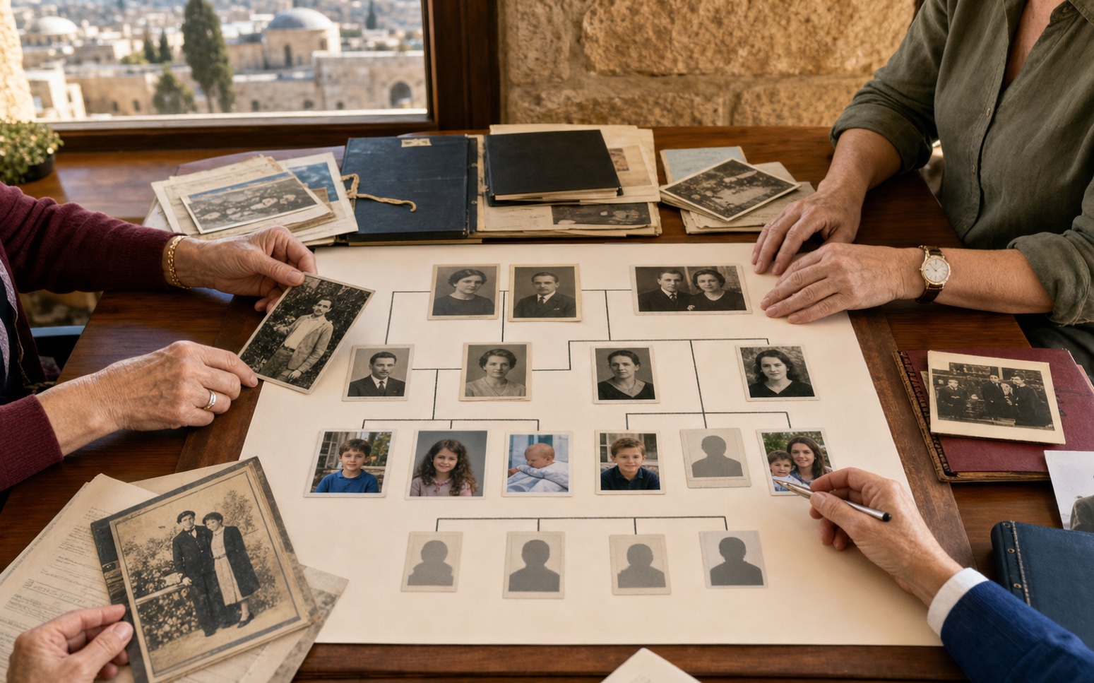 Law of Return family tree, civil records and eligibility comparison